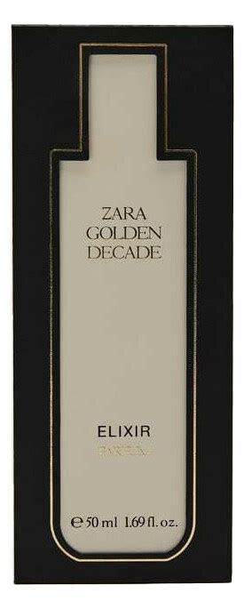 zara golden decade elixir.